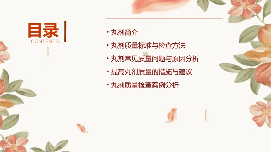 丸剂质量检查课件_第2页