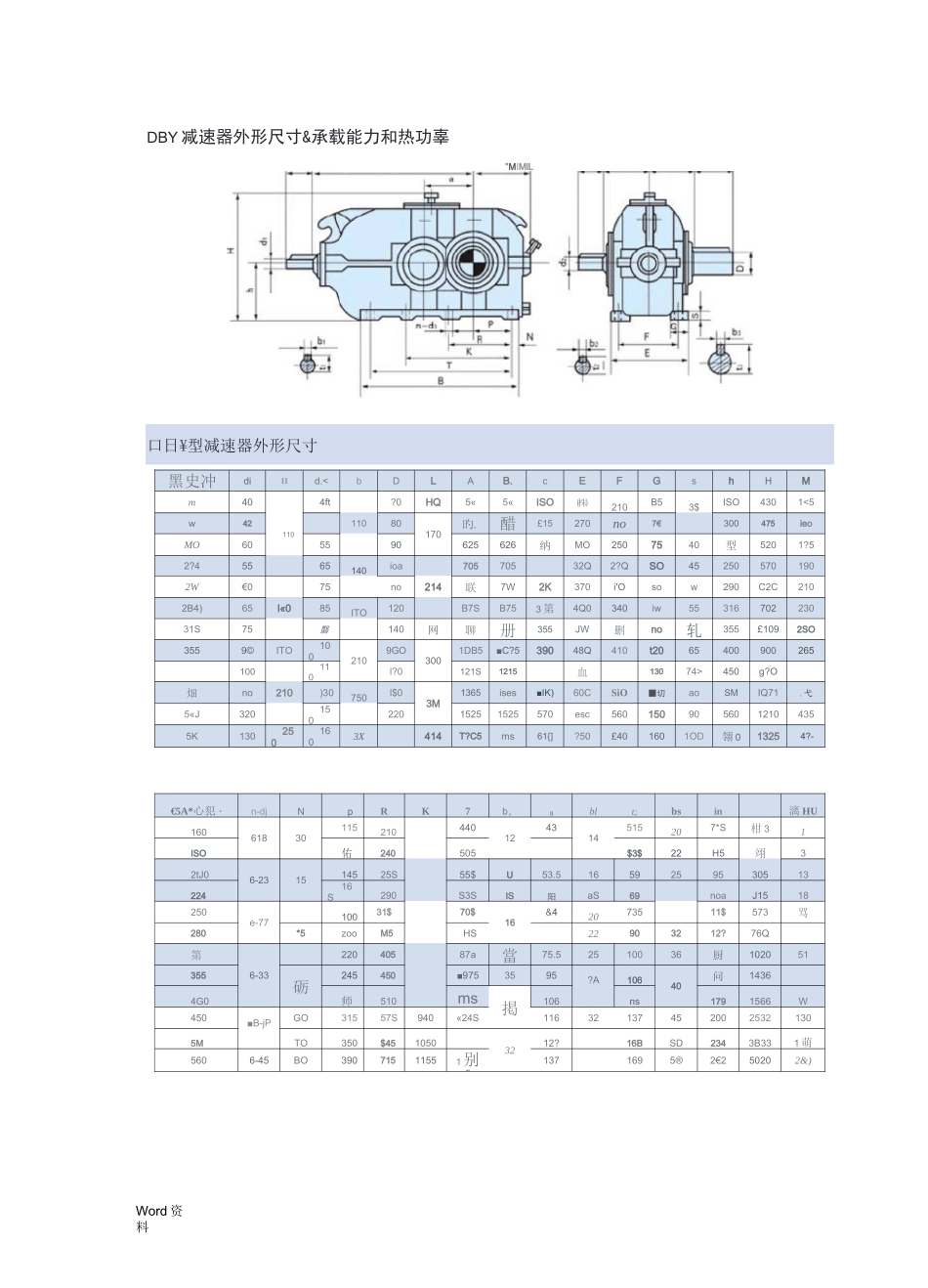 DCY减速机全参数_第3页