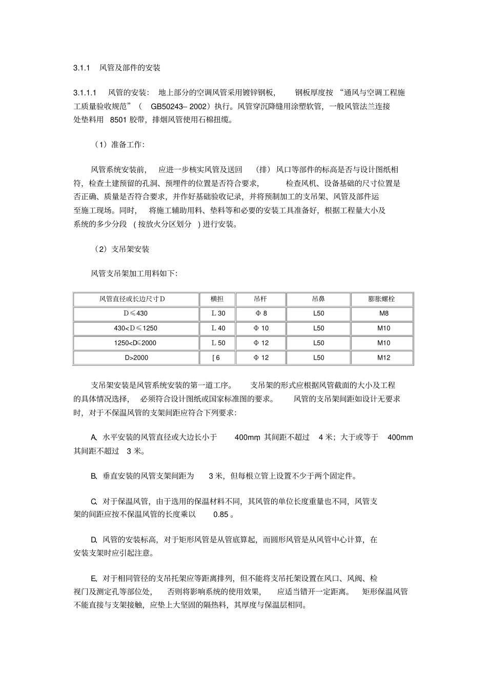 空调水系统、空调通风系统、消防防排烟系统施工组织设计讲解_第3页