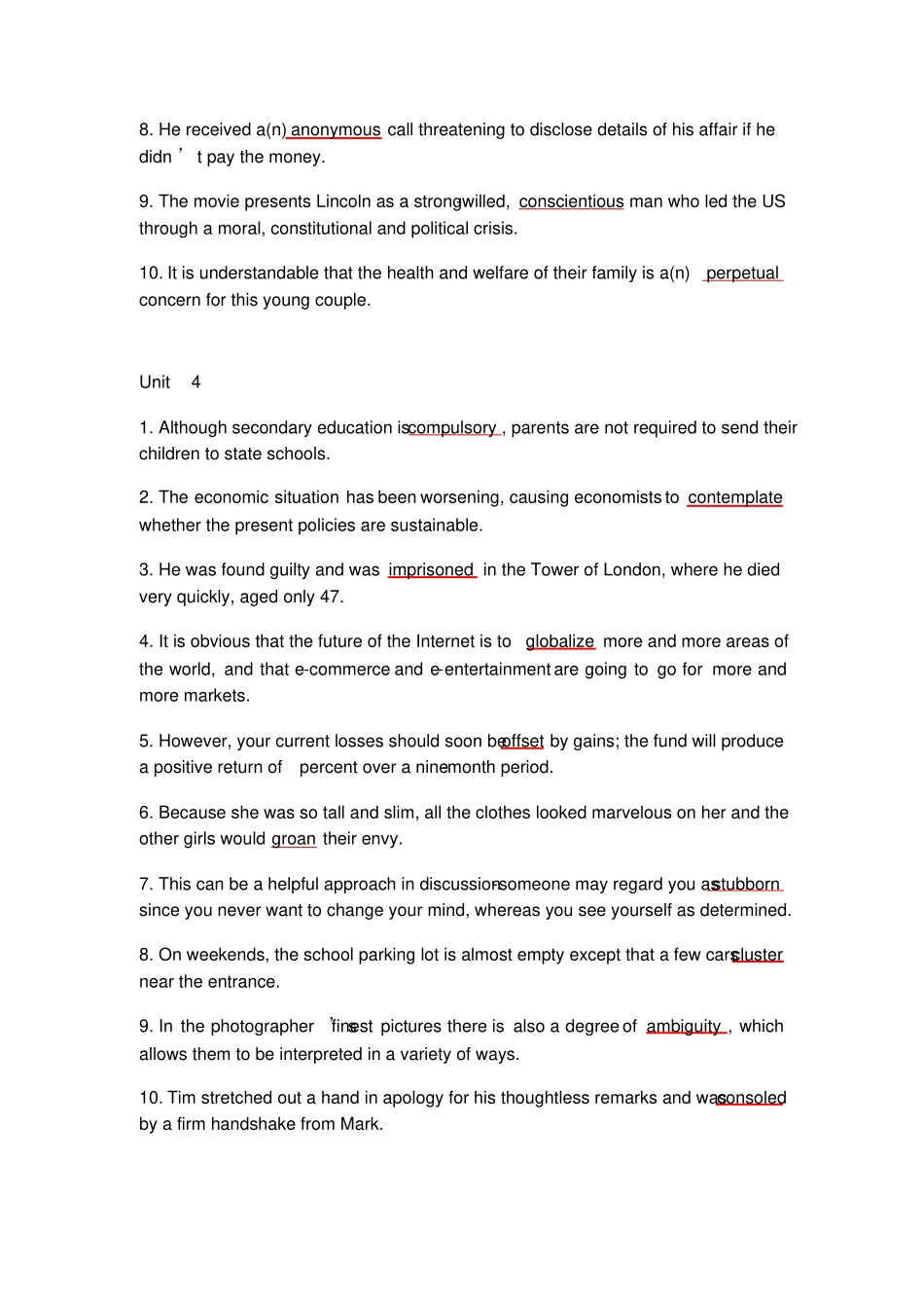 第三版新视野大学英语3习题加答案_第3页