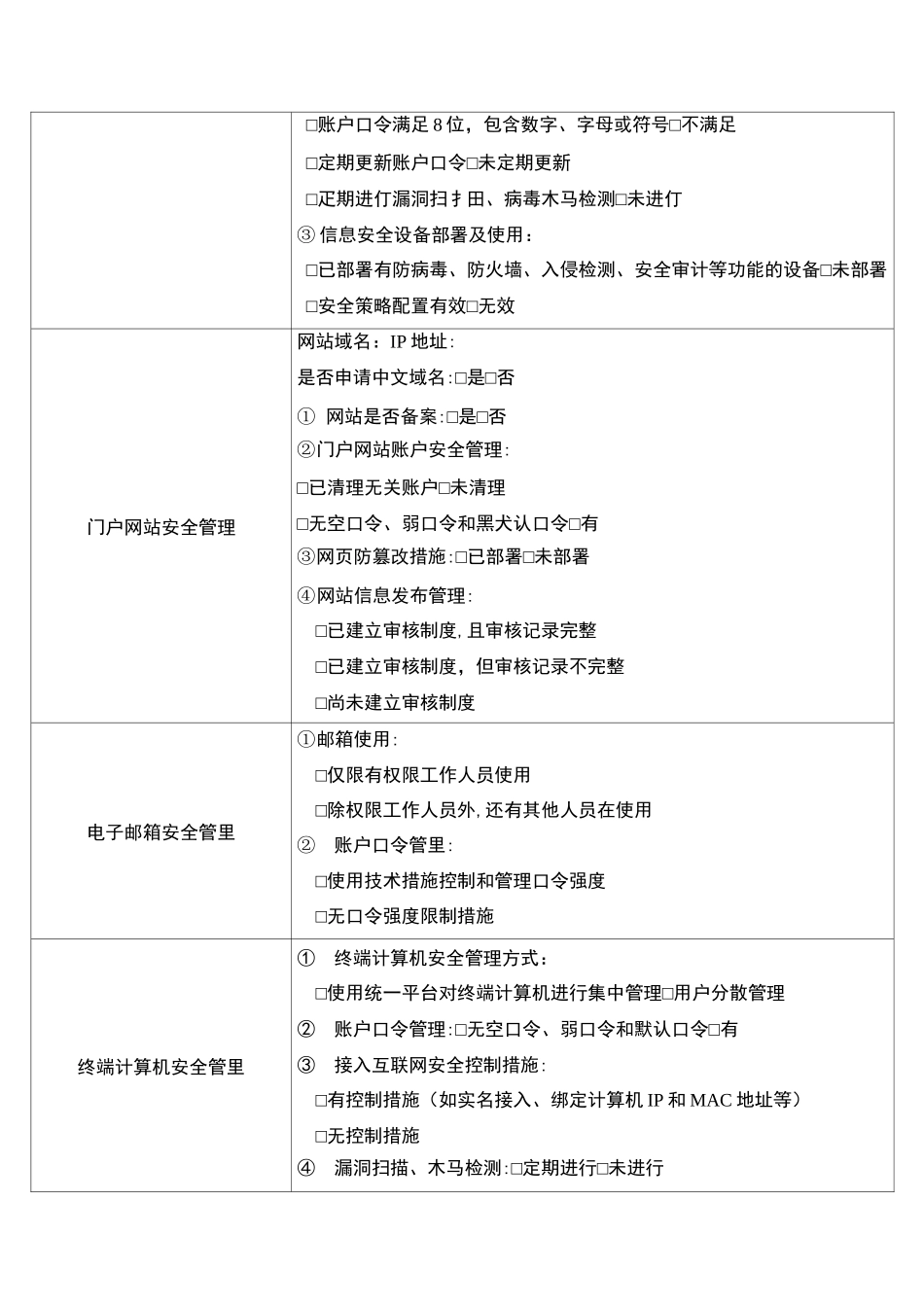 信息安全风险评估检查报告_第3页