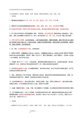 化妆品包装分类大全类别