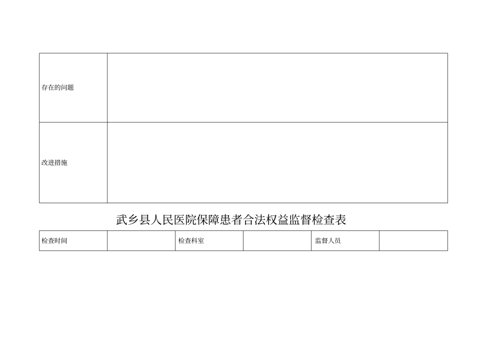 等级医院评审职能部门督查表_第3页