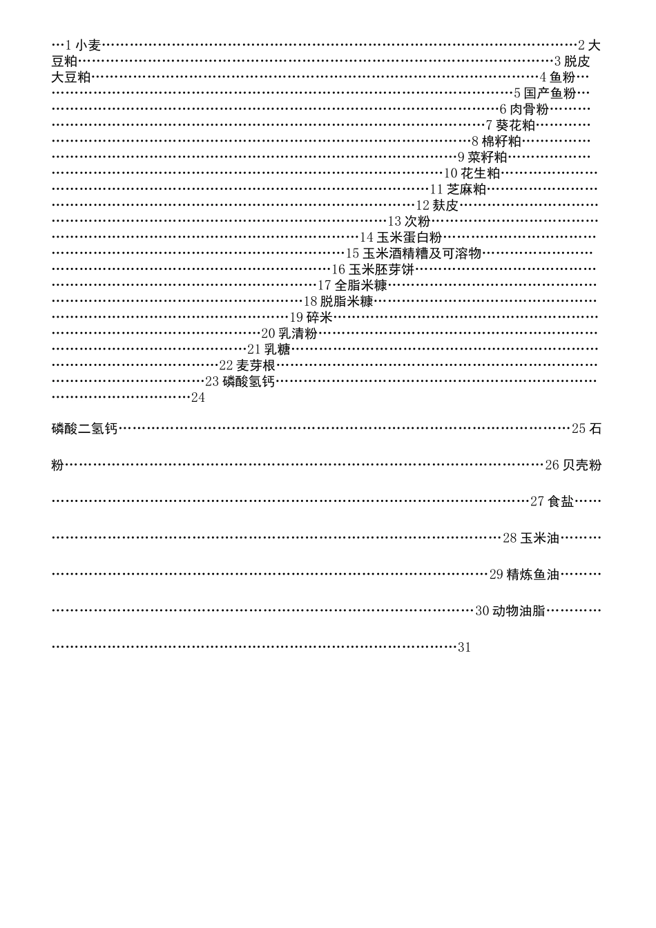 饲料原料验收标准_第2页