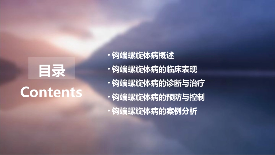 钩端螺旋体病课件_第2页