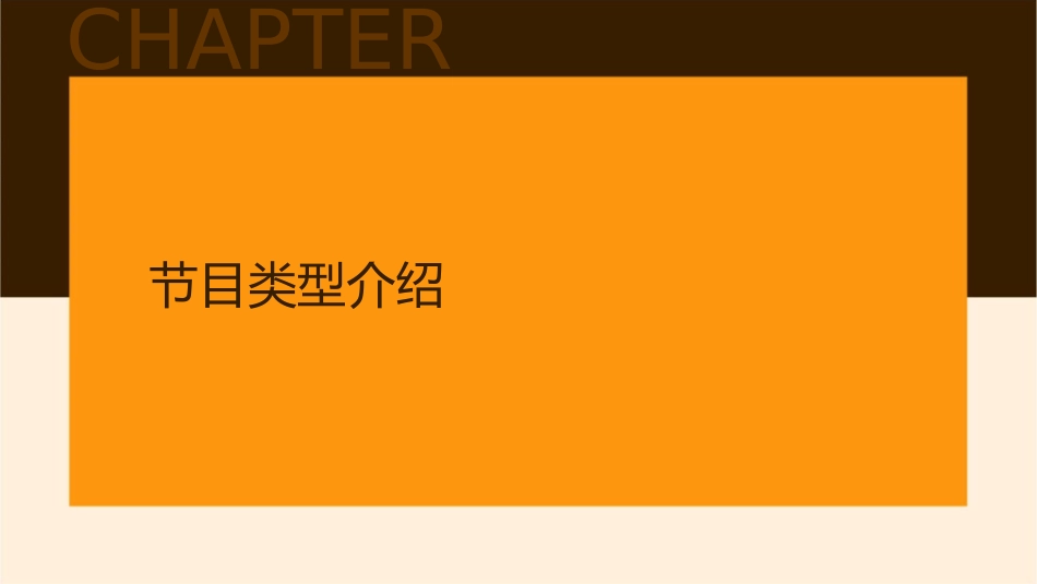 丰富多彩的节目剖析课件1_第3页