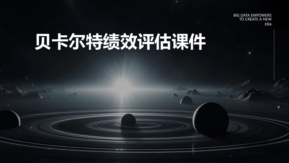 贝卡尔特绩效评估课件_第1页