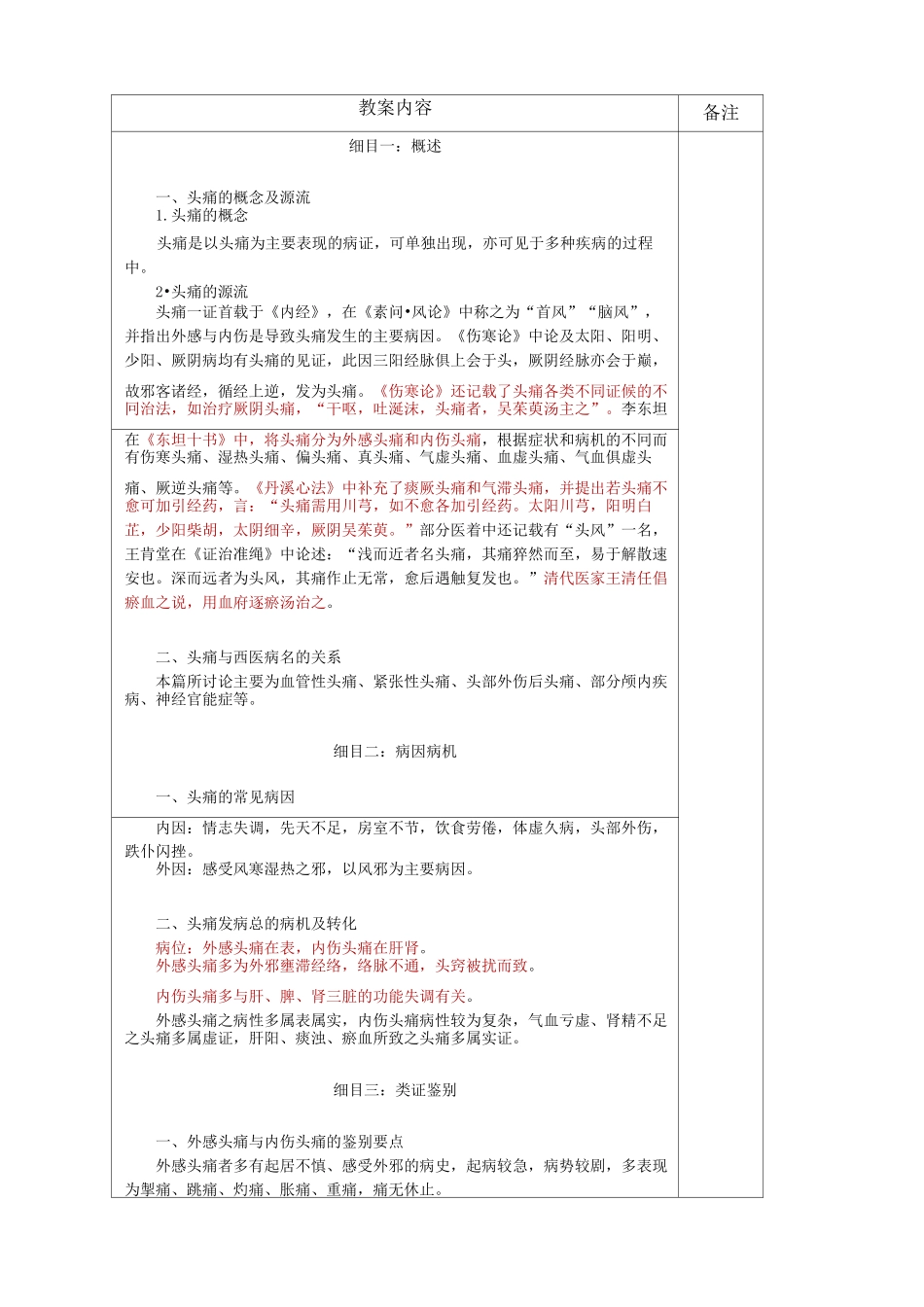 中医内科学头痛病教案_第3页