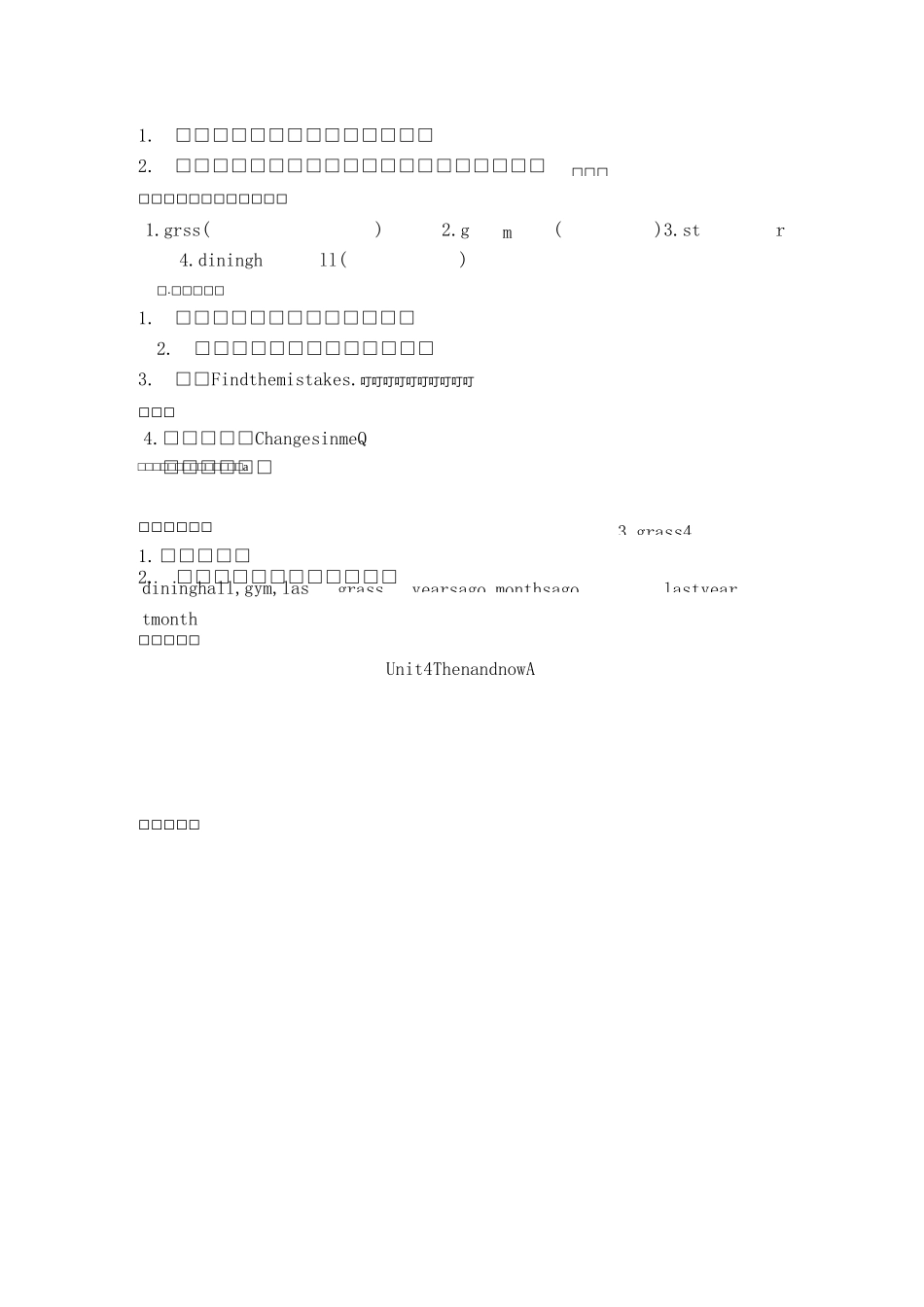 unit4then and now 电子教案_第3页