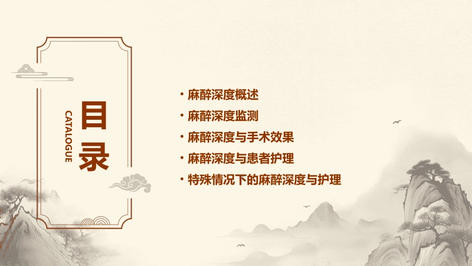 麻醉深度及监测护理课件_第2页
