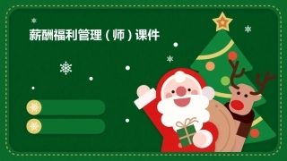 薪酬福利管理(师)课件