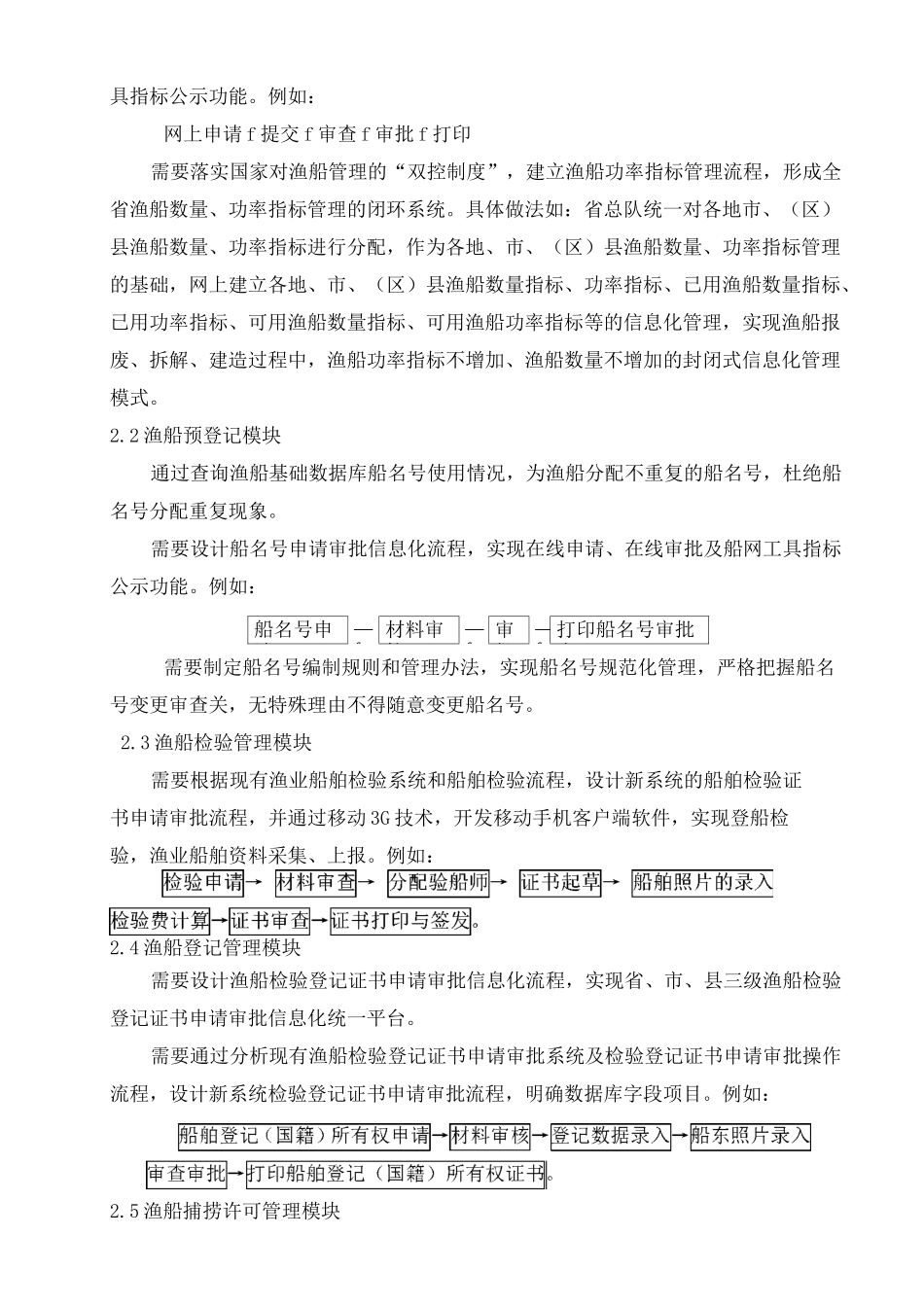 (海洋与渔业综合执法信息系统)_第3页