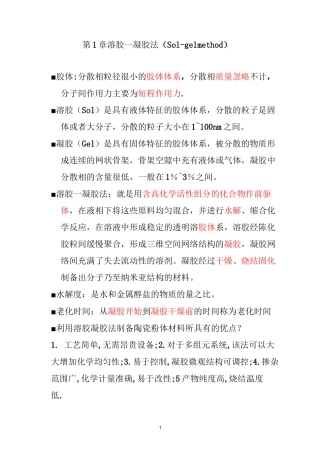 材料合成与制备