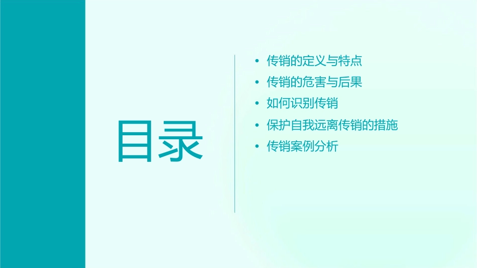 保护自我远离传销课件1_第2页