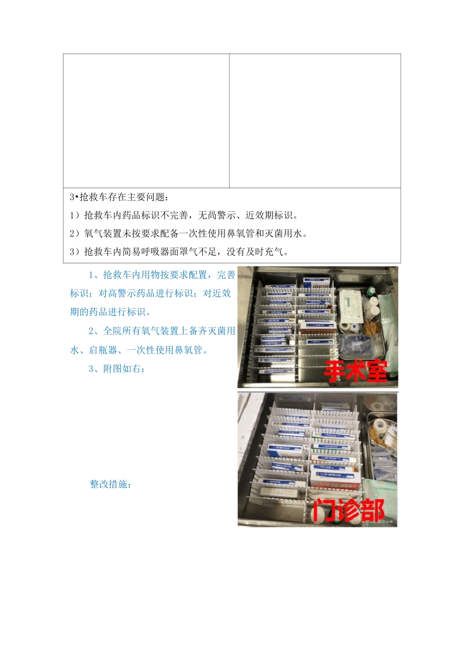 医院护理院感督导反馈整改报告_第3页