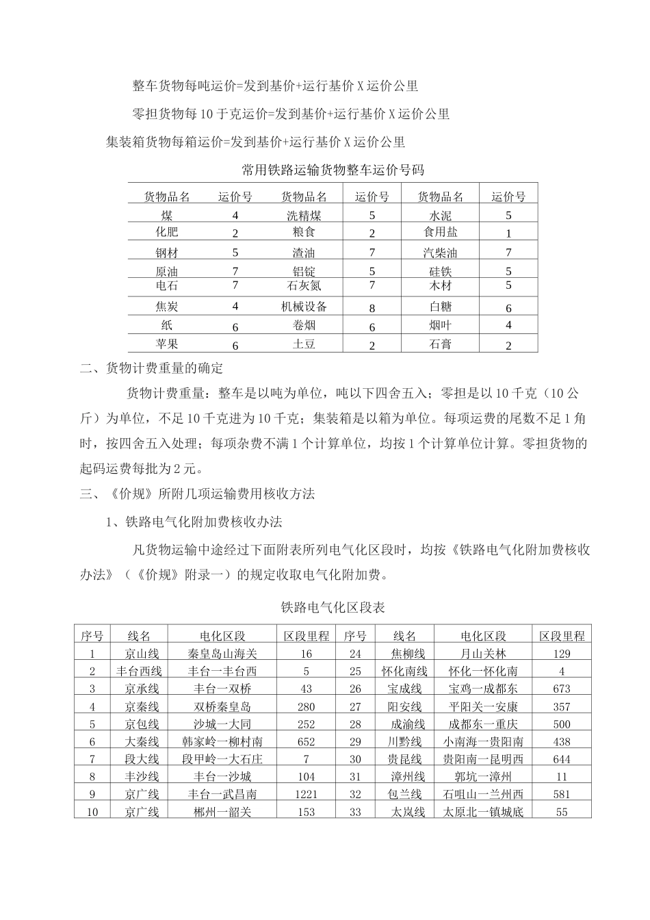 (完整版)铁路运输费用的计算_第2页