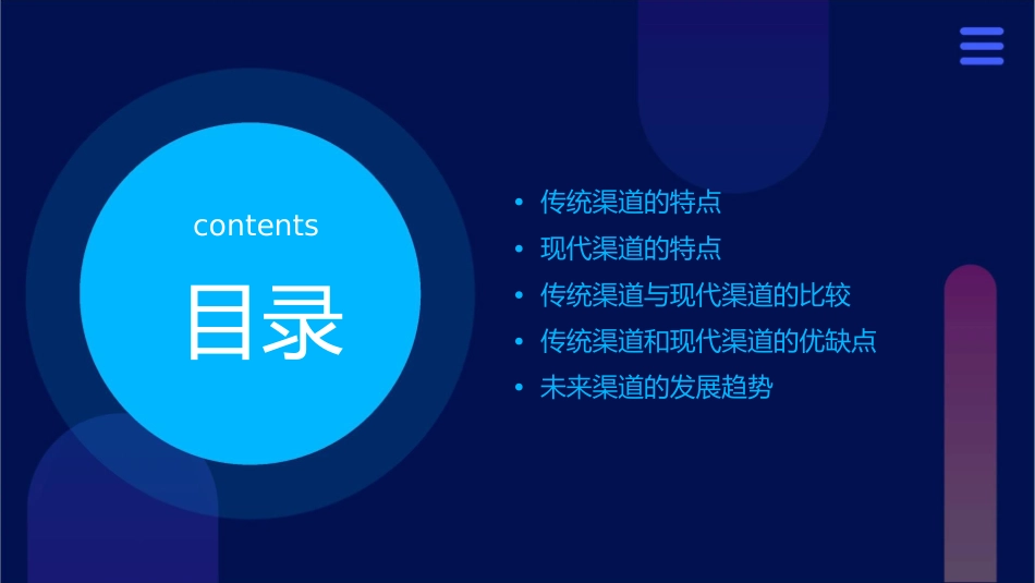 传统渠道和现代的特点课件1_第2页