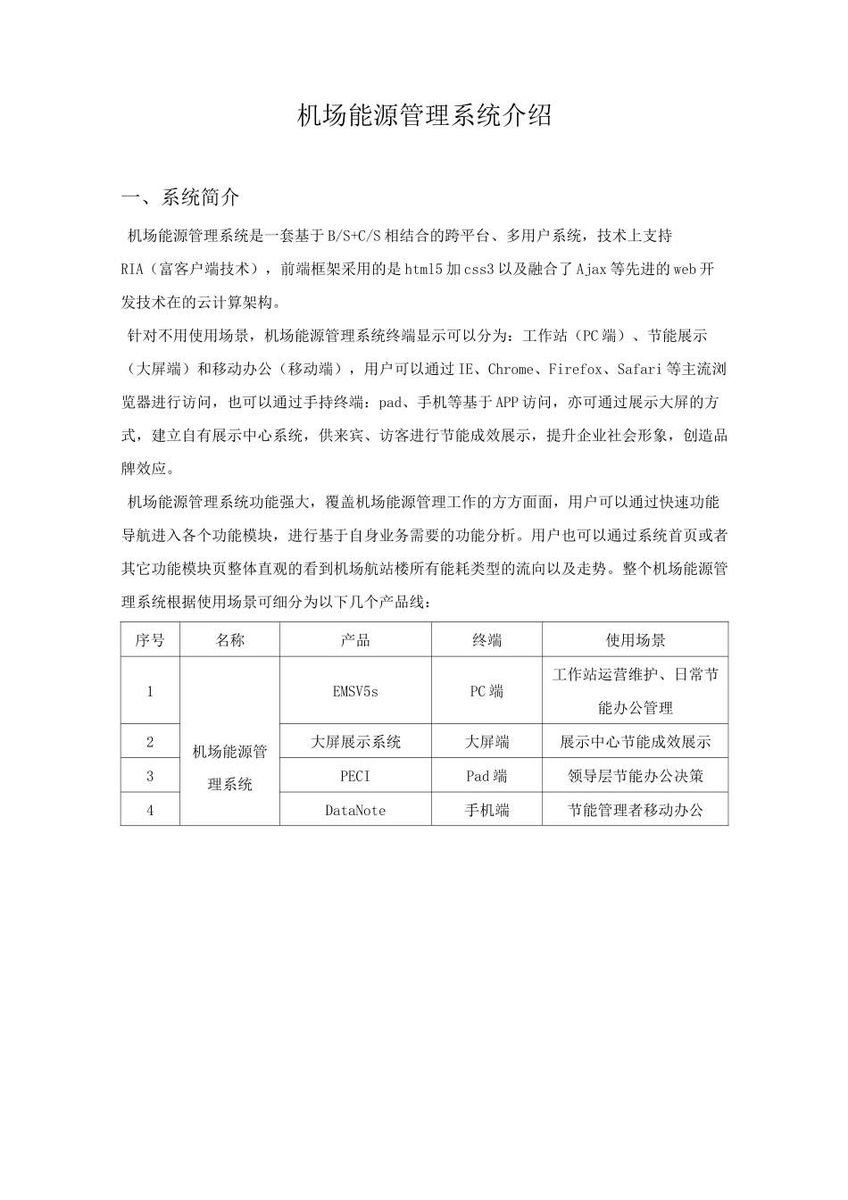 机场能源管理系统介绍_第1页