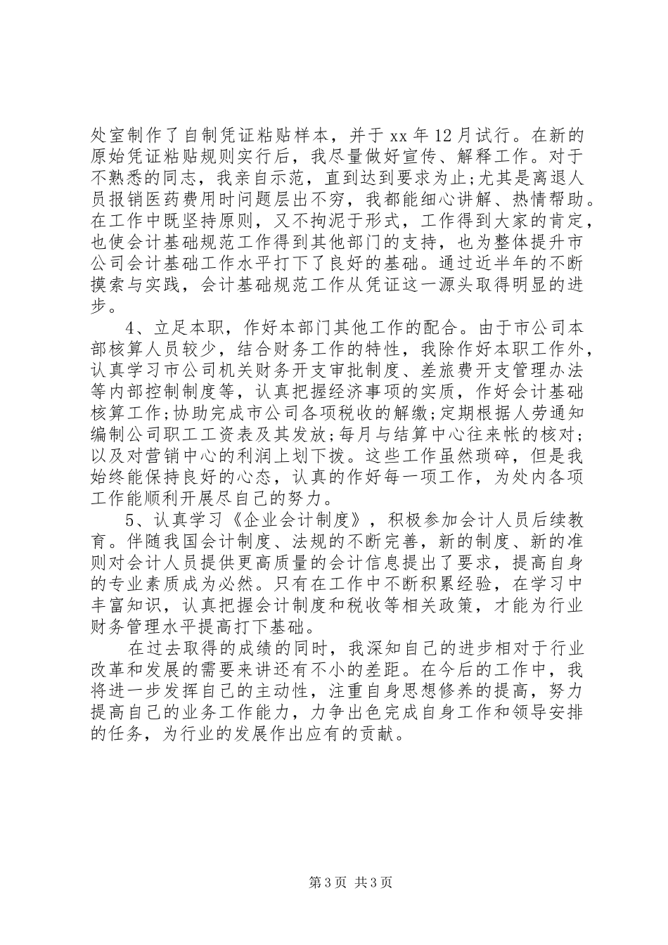 XX年财务顾问工作总结_第3页