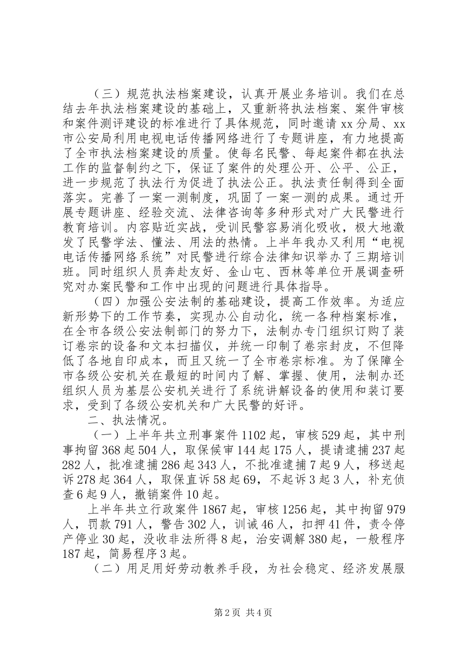 XX年市法制办工作总结范文_第2页