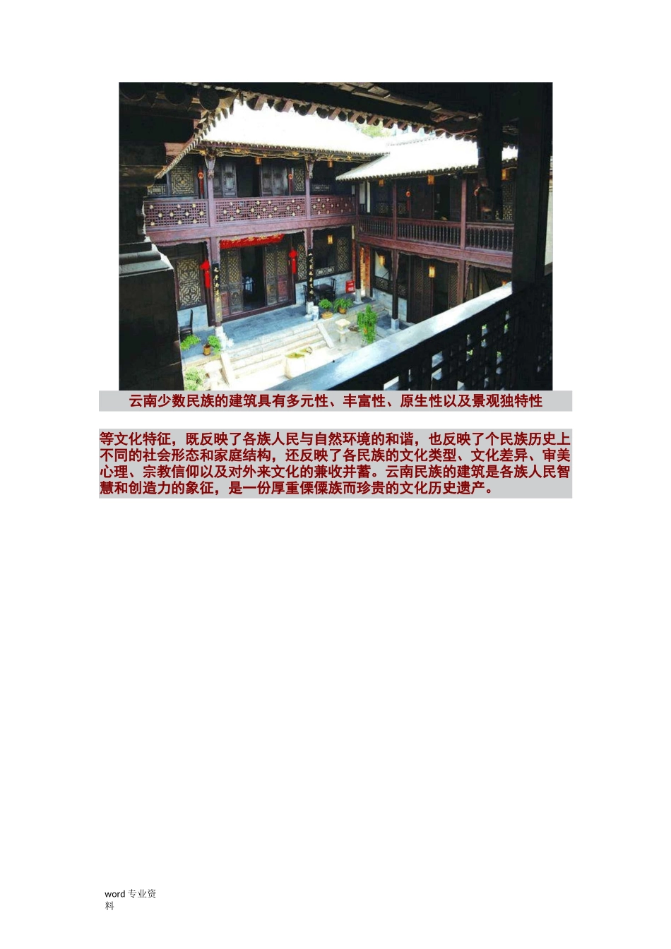 云南少数民族建筑文化_第2页