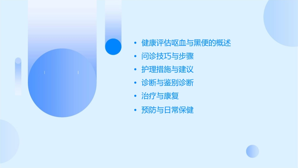 健康评估呕血与黑便问诊与护理课件1_第2页