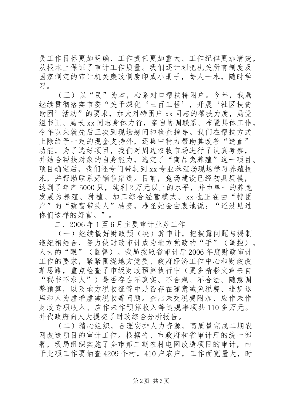 上半年审计工作总结 (3)_第2页