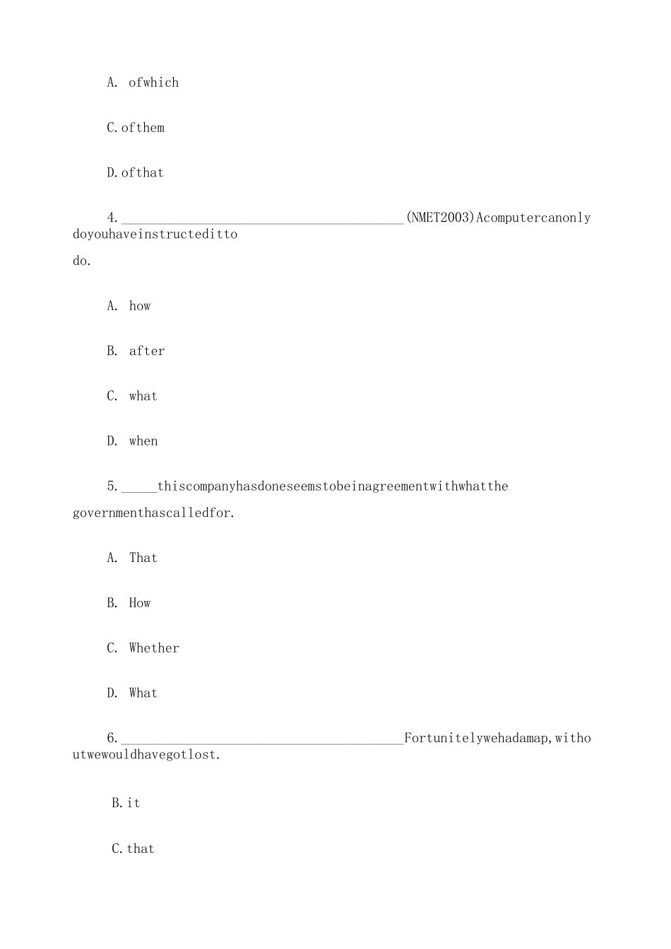 初中英语复合句练习_第2页