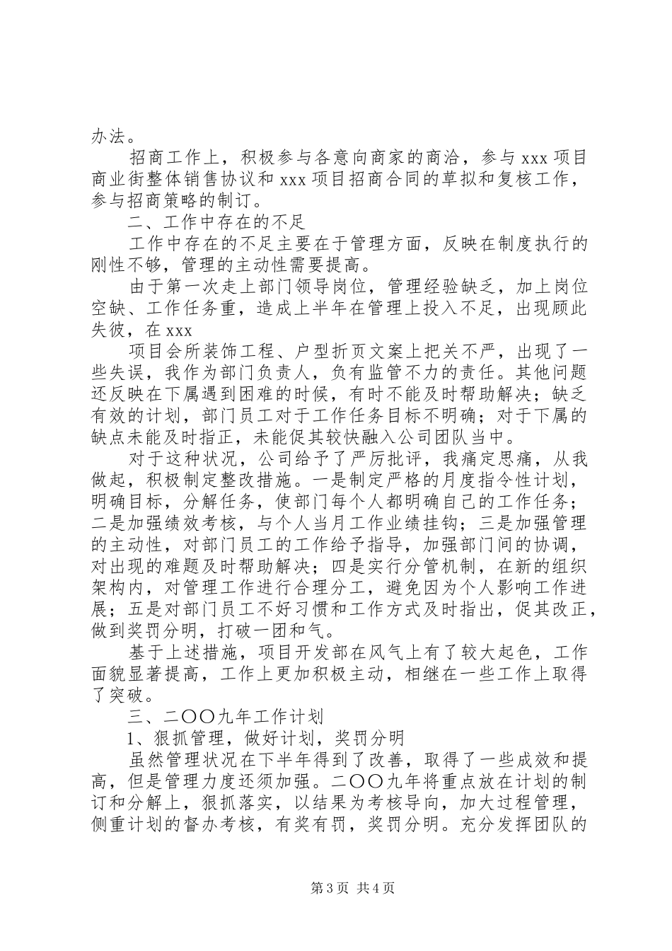 个人工作总结项目开发_第3页