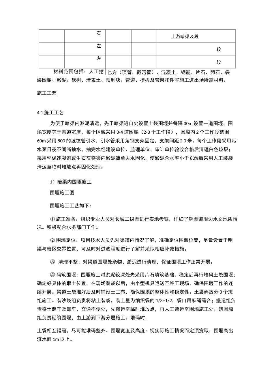 暗渠清淤专项施工方案交底_第3页