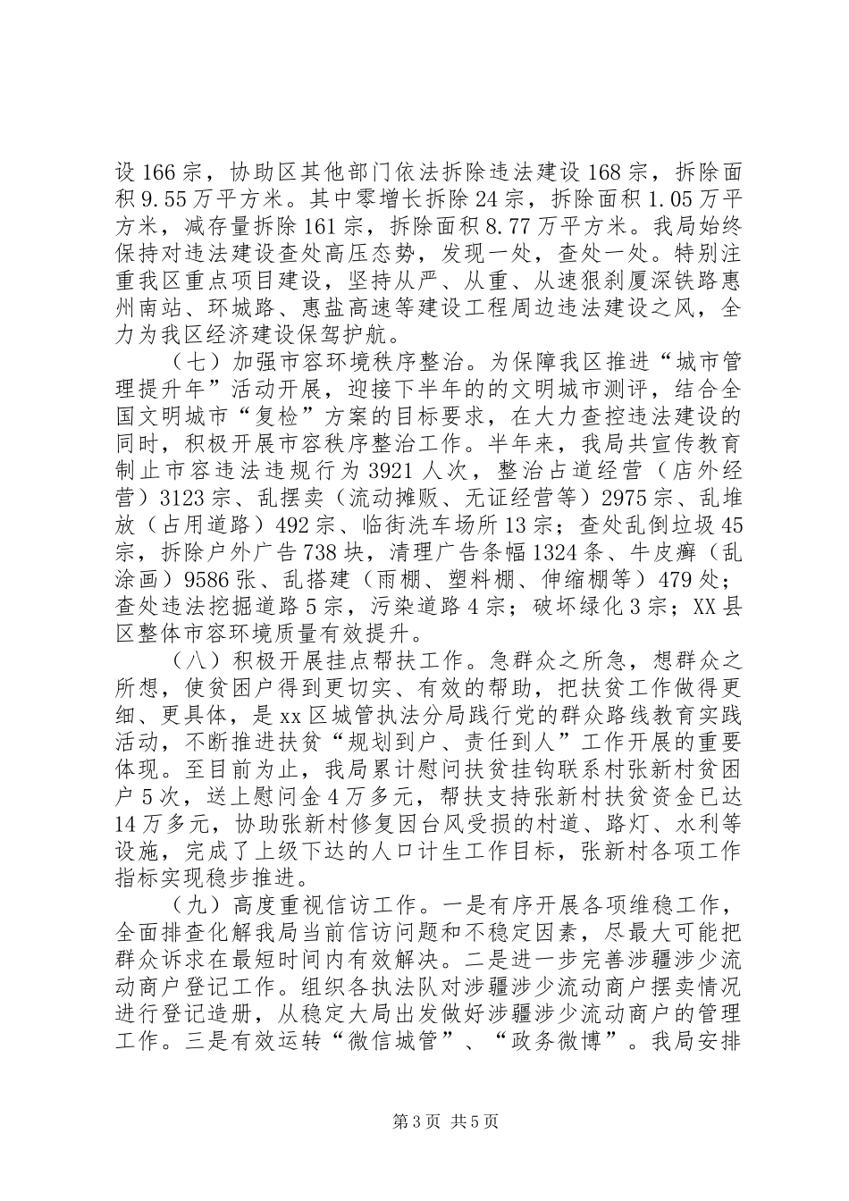 XX年城管局工作总结_第3页