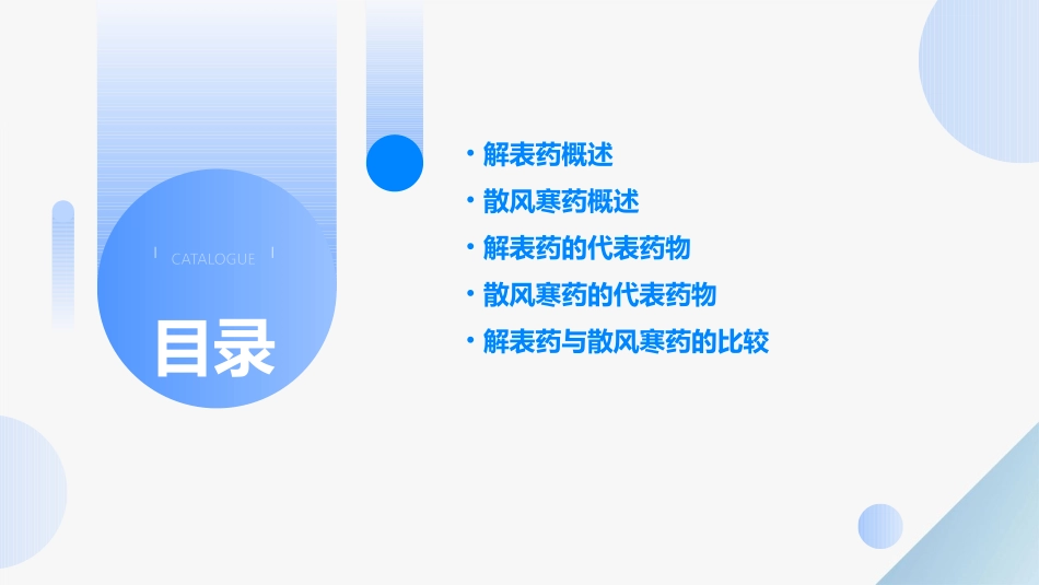 解表药  散风寒药课件_第2页