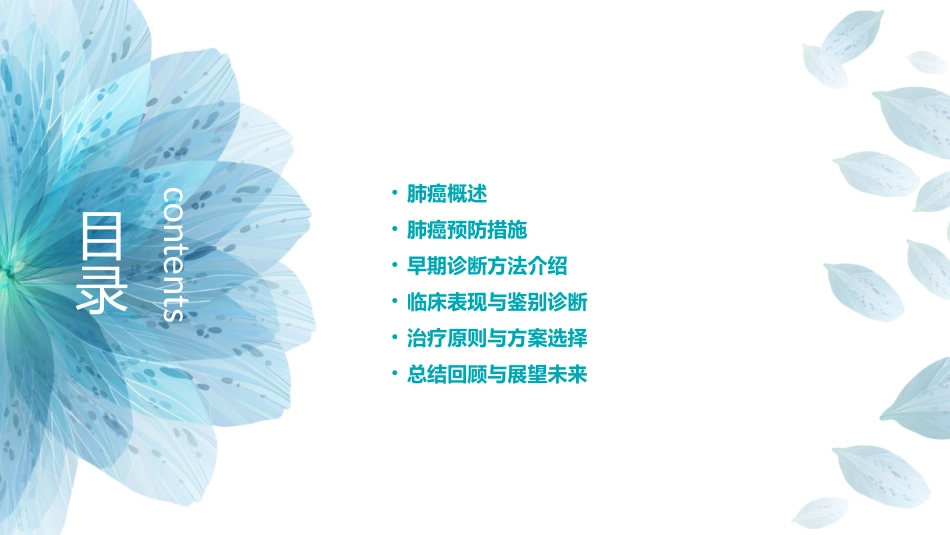 肺癌预防与早期诊断科普课件_第2页