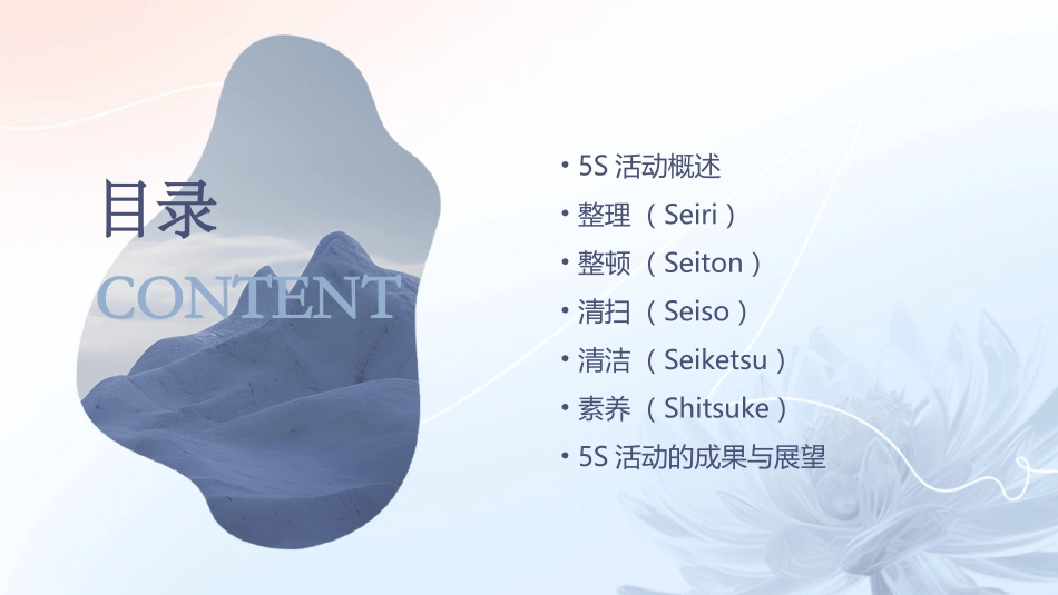 开展5S活动讲座内容5S活动讲座课件_第2页