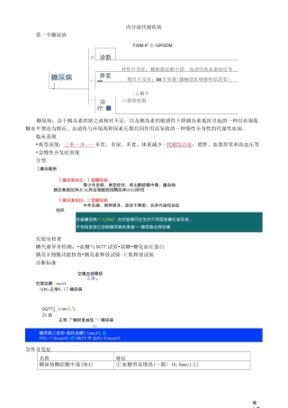 内分泌代谢疾病