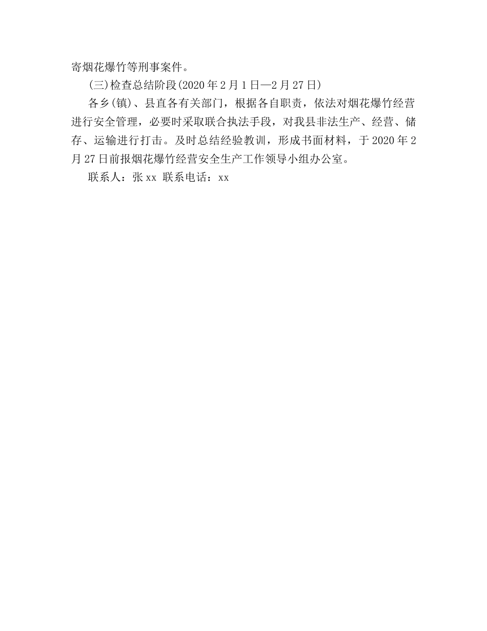 2024春节烟花爆竹安全管理工作方案 _第3页