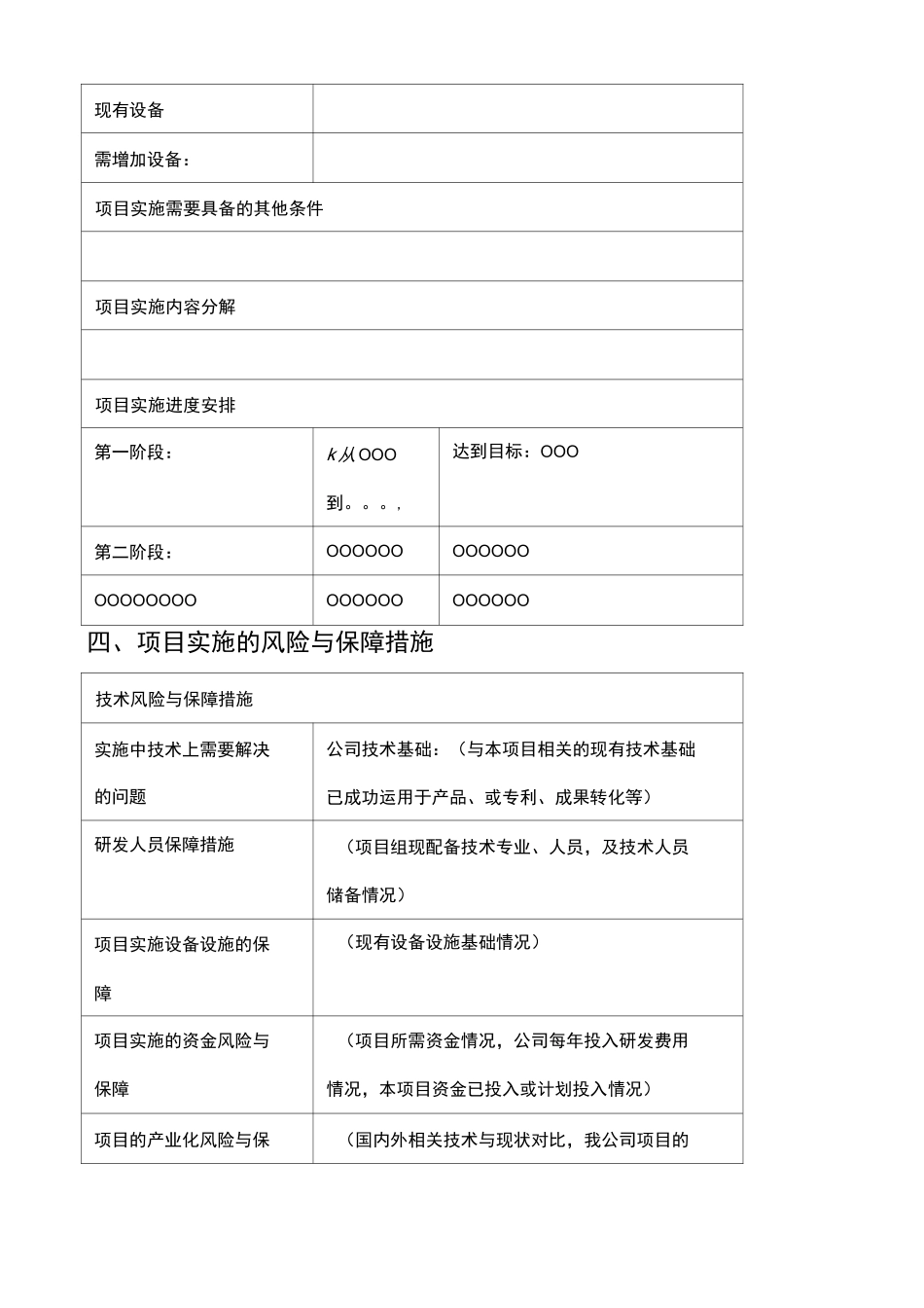 科研项目立项建议书模板_第3页