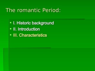 2.1TheromanticPeriod