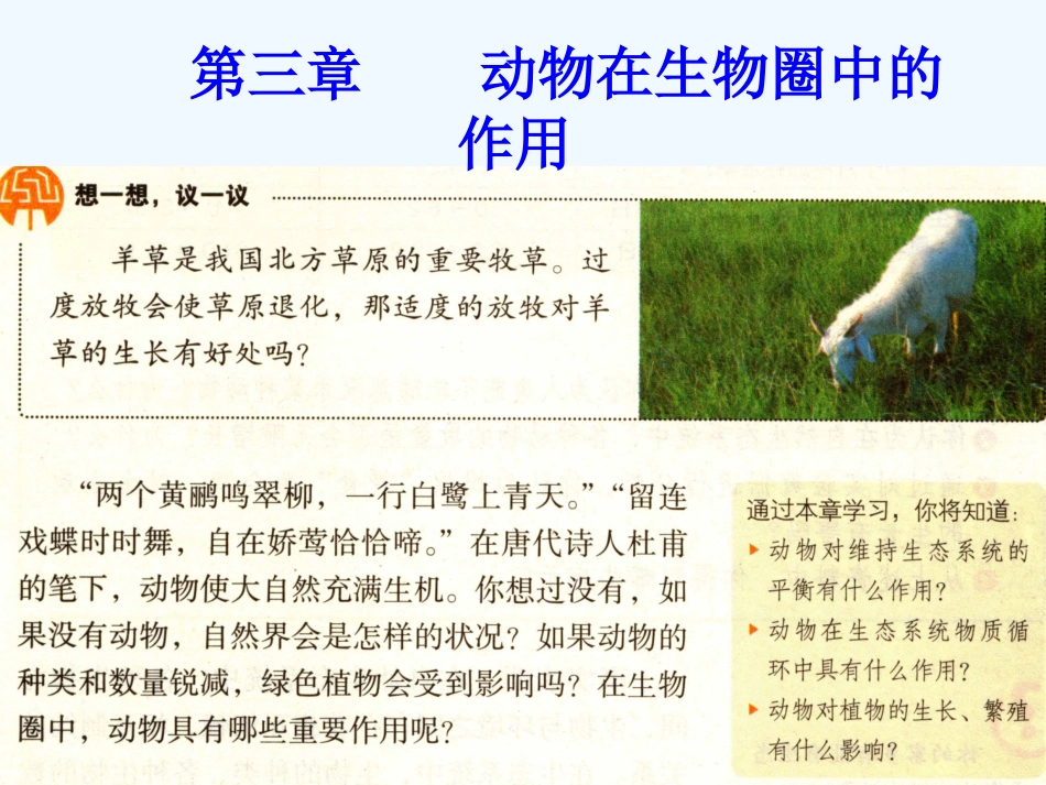 2013动物在生物圈中的作用_第1页