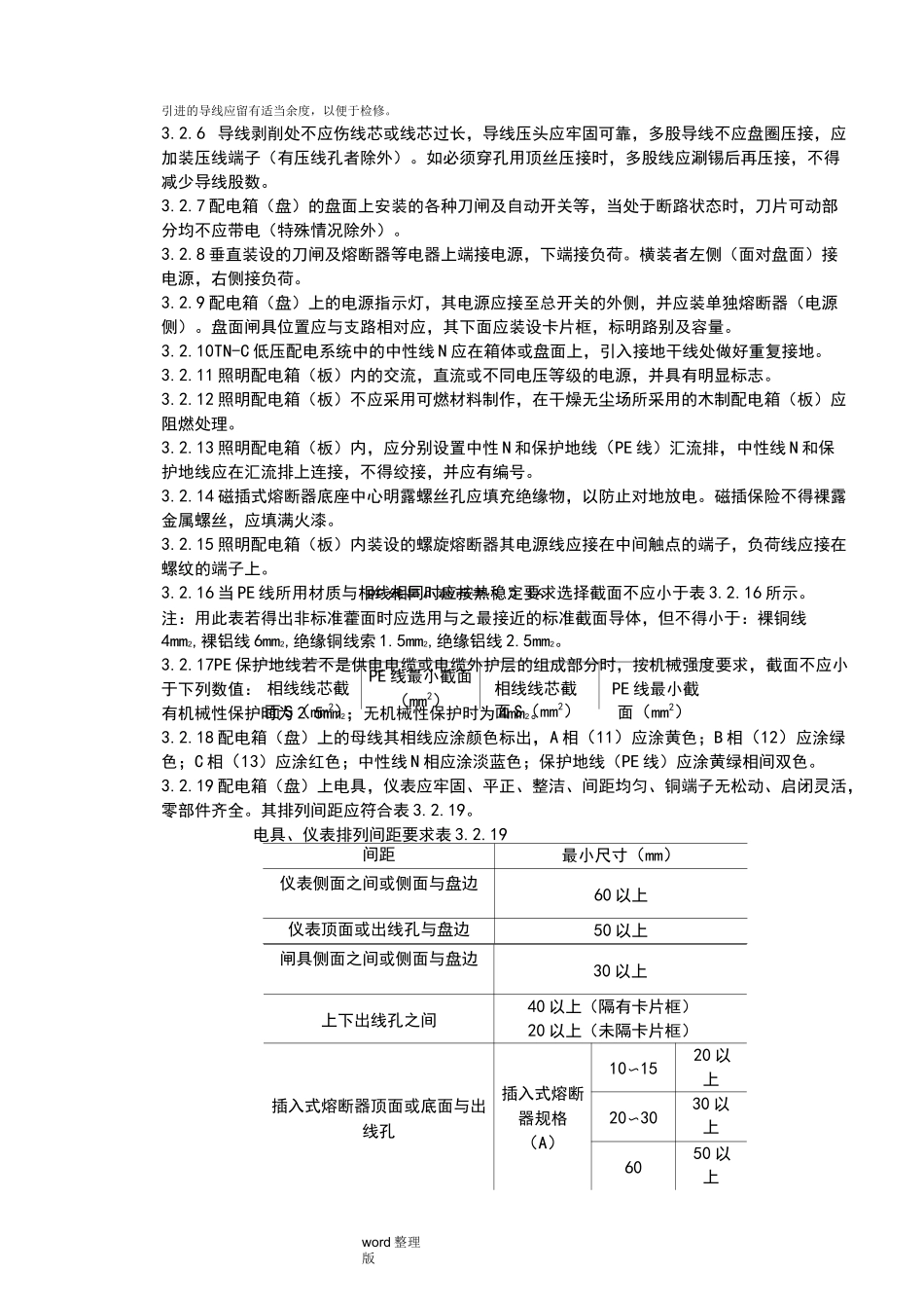 配电箱安装工程工程施工方案_第3页