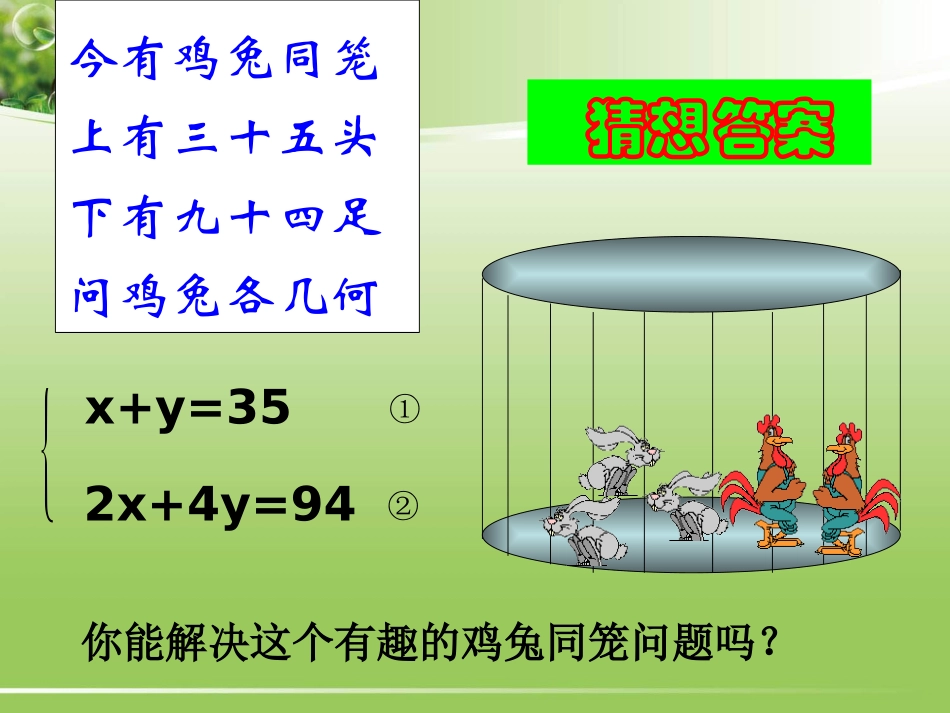 实际问题与二元一次方程组课件_第3页