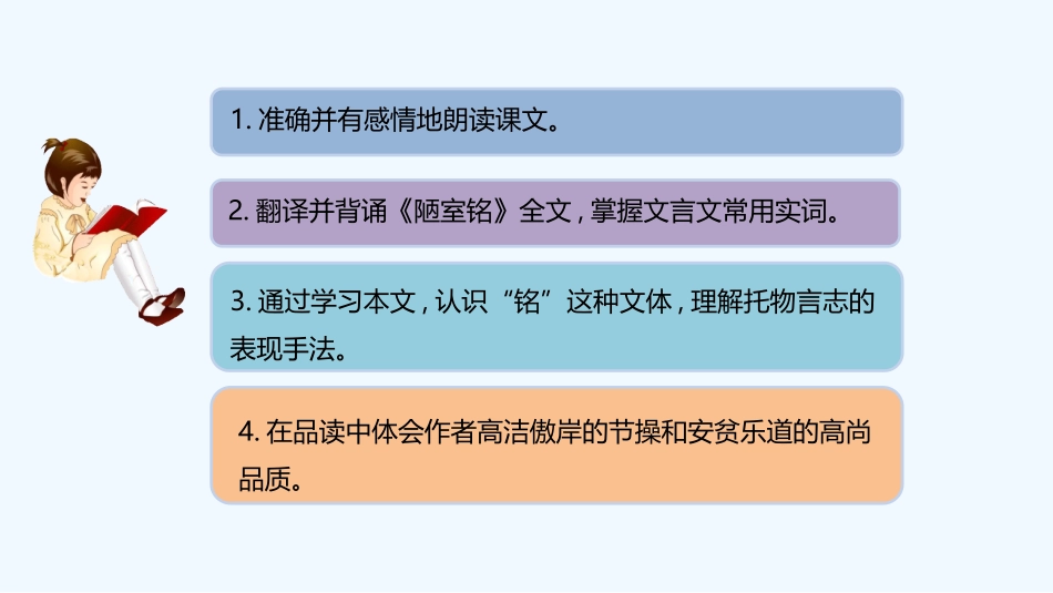 (部编)初中语文人教2011课标版七年级下册16.《短文两篇》之《陋室铭》教学课件_第2页