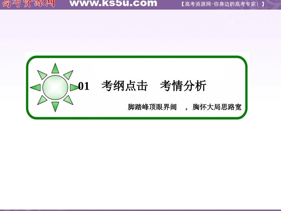 2014年《状元之路》高三政治新课标通用版一轮复习课件：1-2-6投资理财的选择_第3页