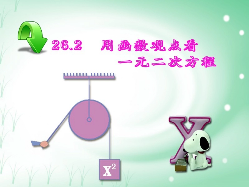 用函数观点看一元二次sdm_第1页