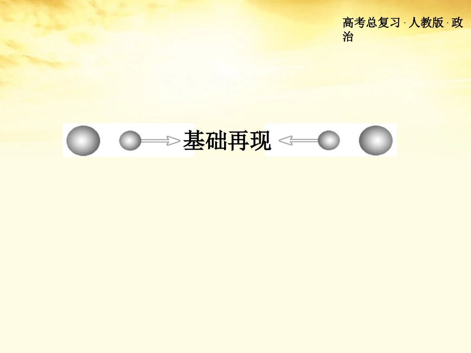 浙江省义乌三中高中政治-第四单元认识社会与价值选择复习3课件-新人教版必修4_第3页