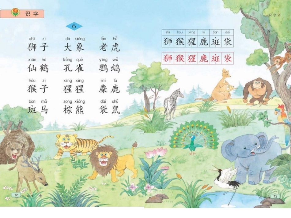 苏教版二年级语文下册《识字6-1》优质课PPT课件_第2页