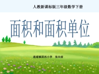 小学数学北师大2011课标版三年级面积和面积单位-(6)