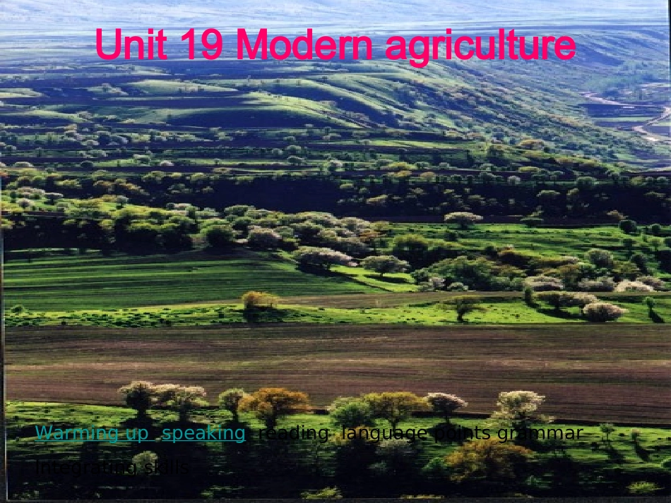 Unit-19-Modern-agriculture_第1页