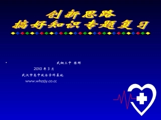 青山陈辉-二轮知识专题复习策略