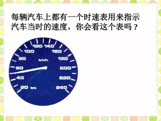 汽车速度变化的图形